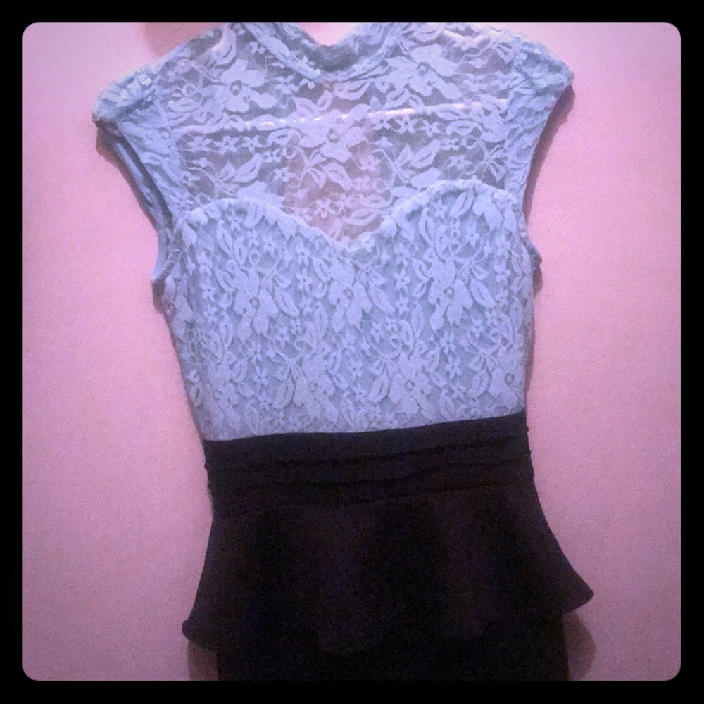 Green and Black Fitted Dress